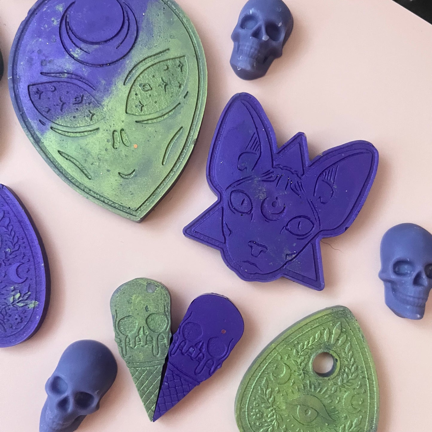 Assorted Spooky Shaped Wax Melts