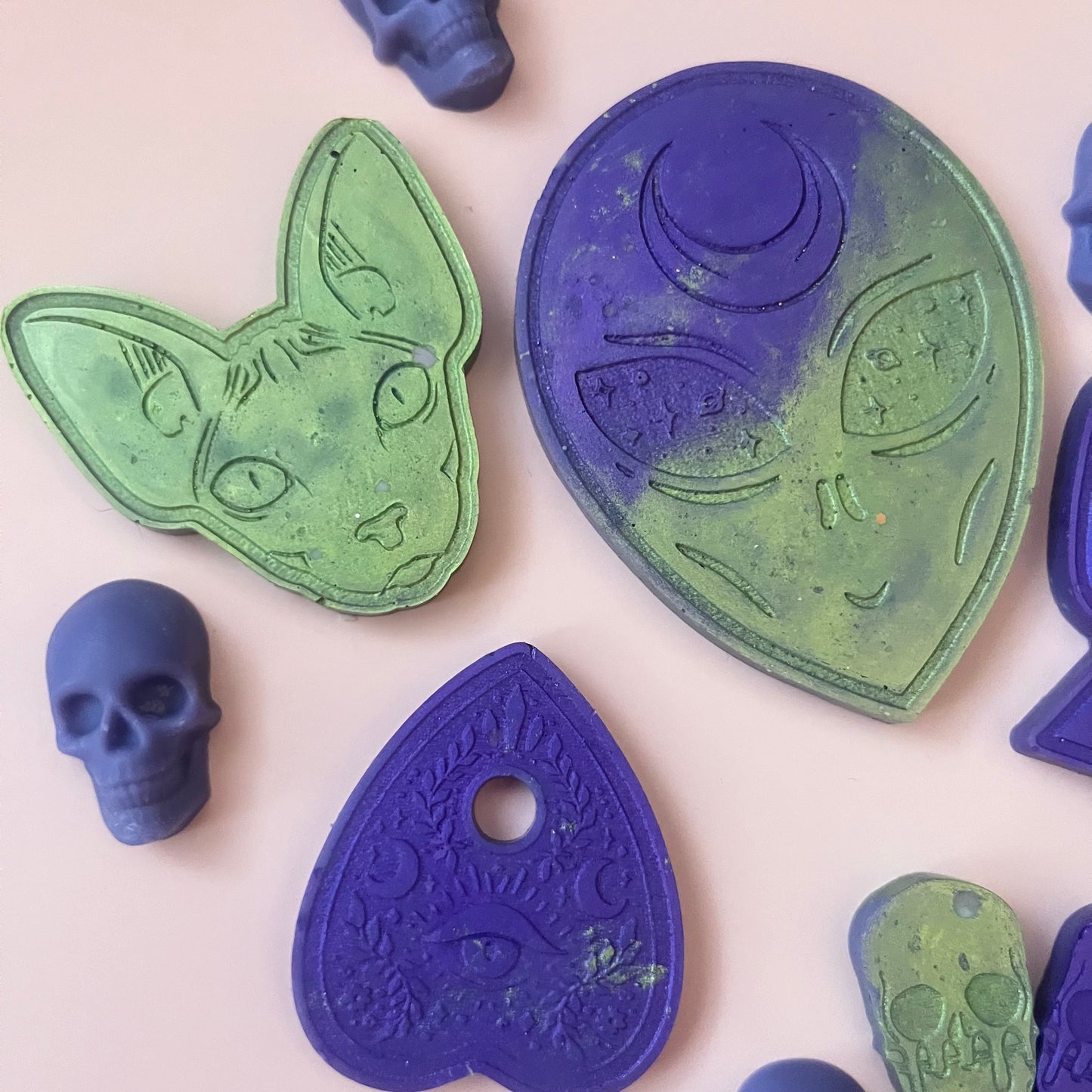 Assorted Spooky Shaped Wax Melts