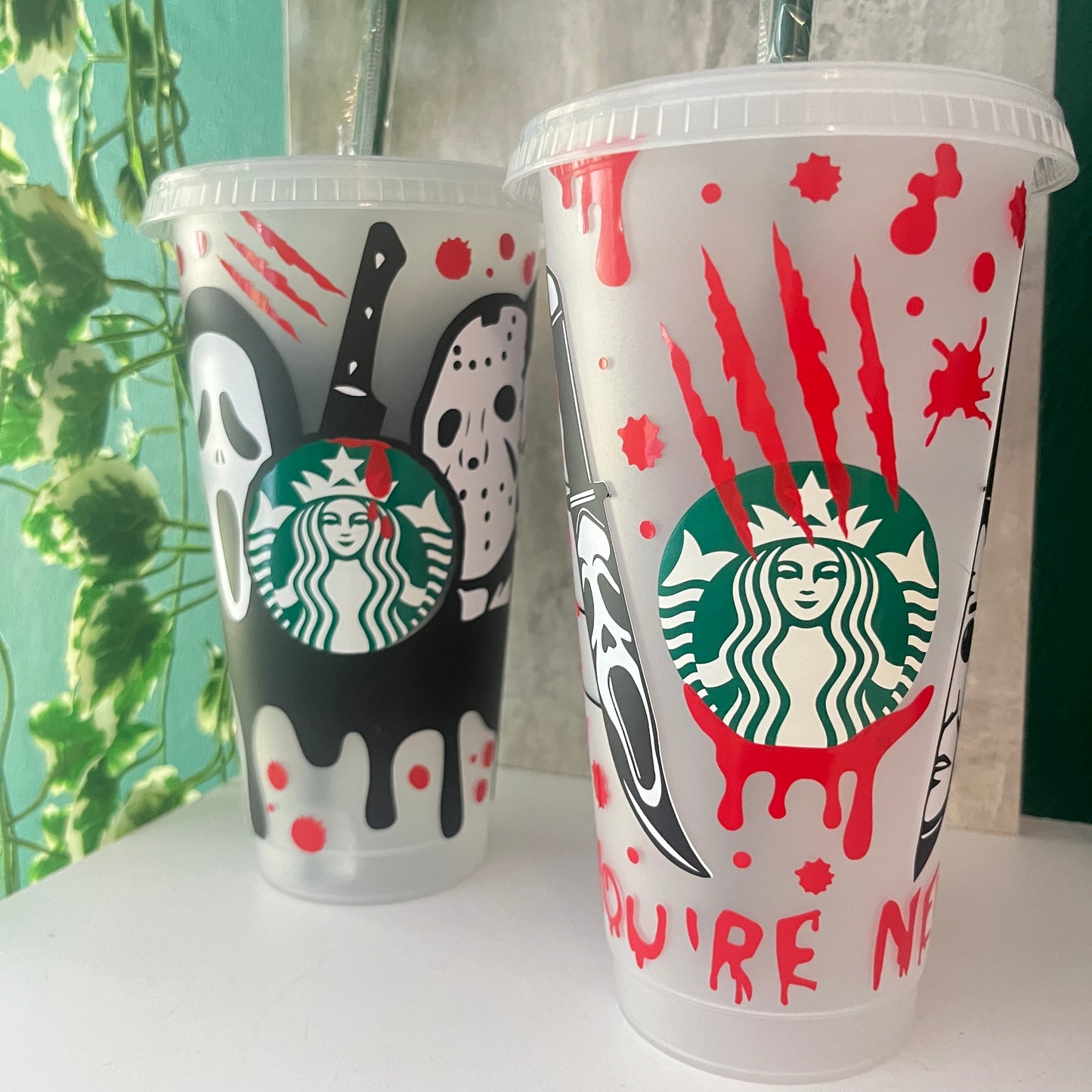 Horror Starbucks Cold Cup