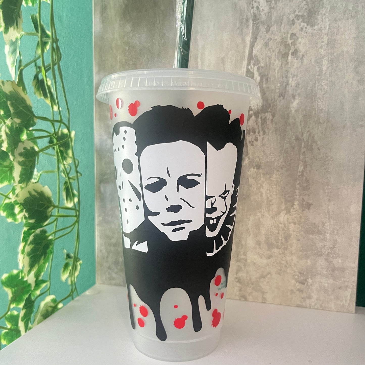 Horror Starbucks Cold Cup