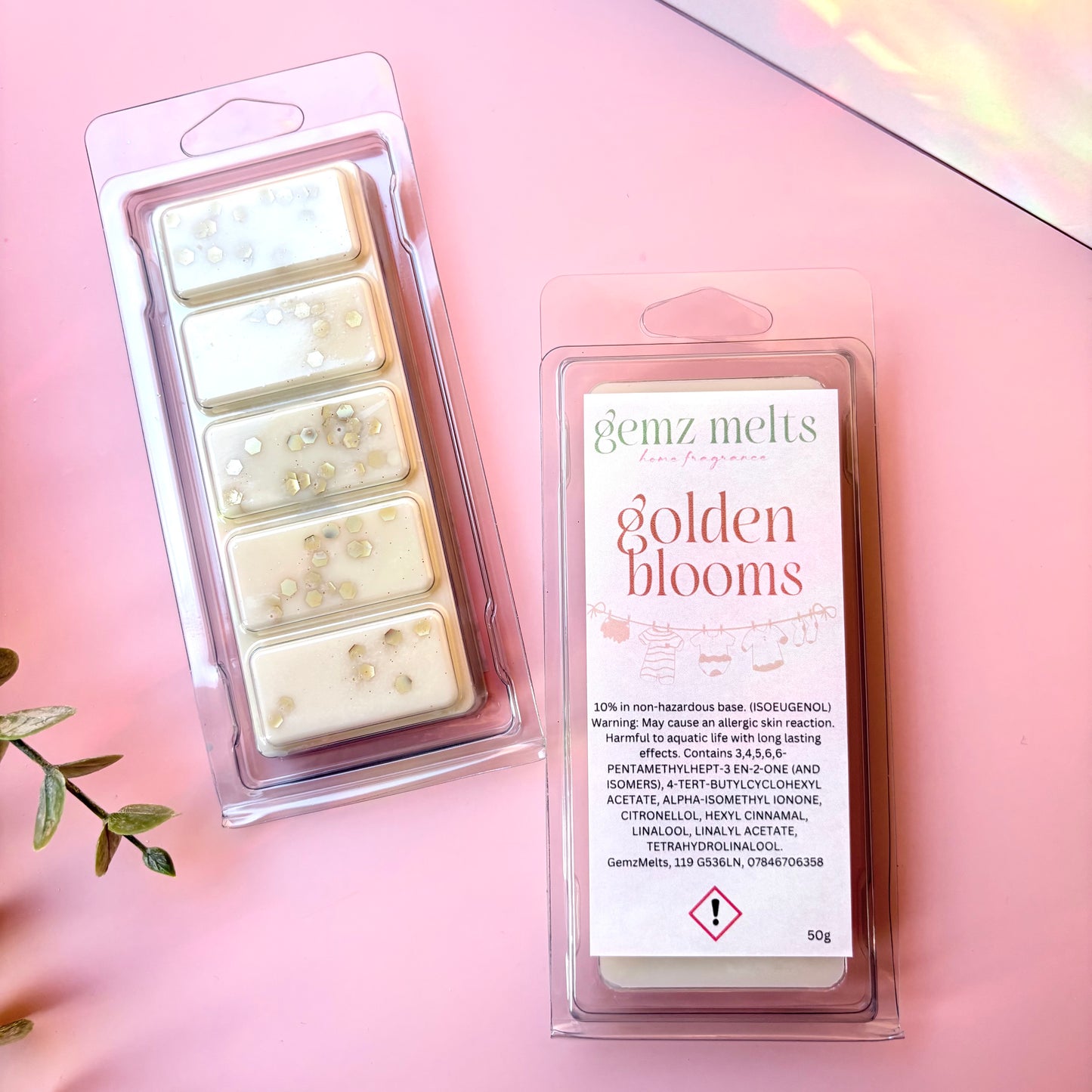 'Golden Blooms' Snapbar NEW