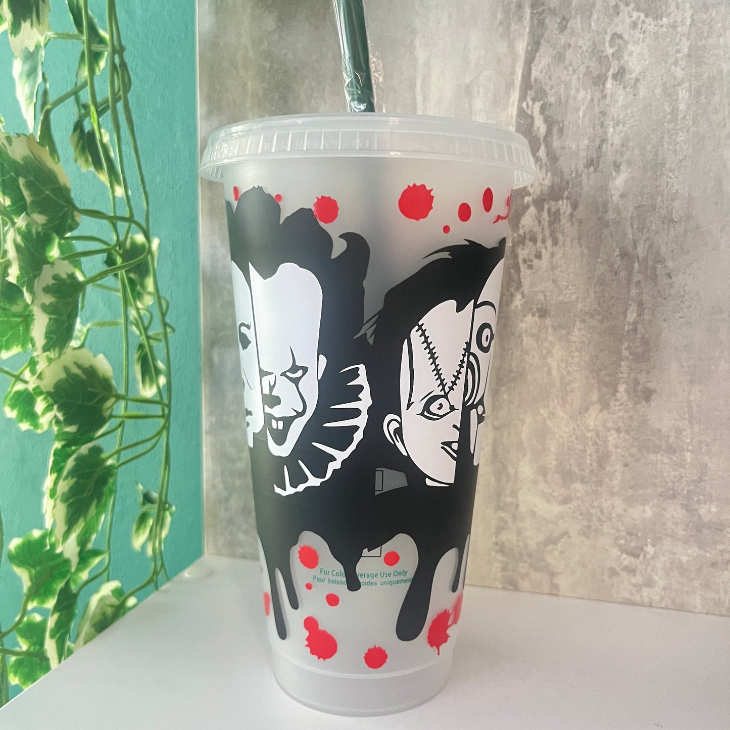 Horror Starbucks Cold Cup