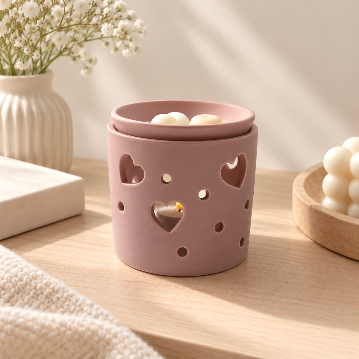 Blush Heart Burner