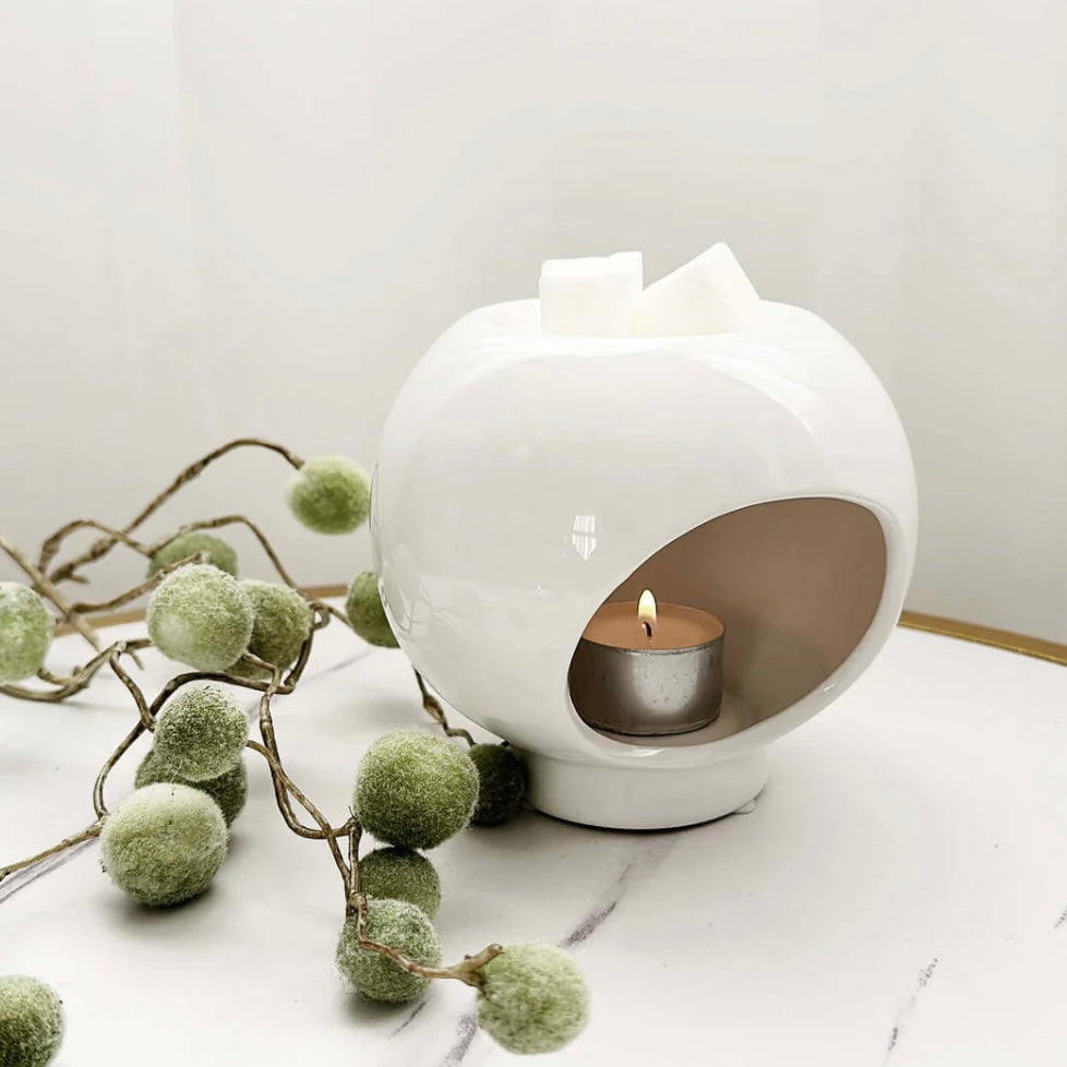 Laurie Wax Burner - White