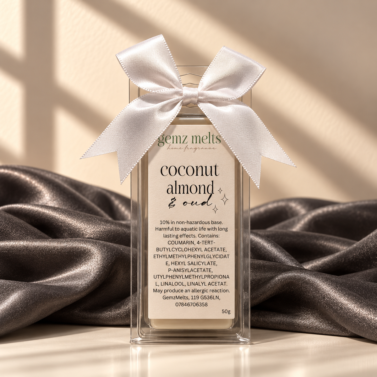 'Coconut, Almond & Oud' Snapbar