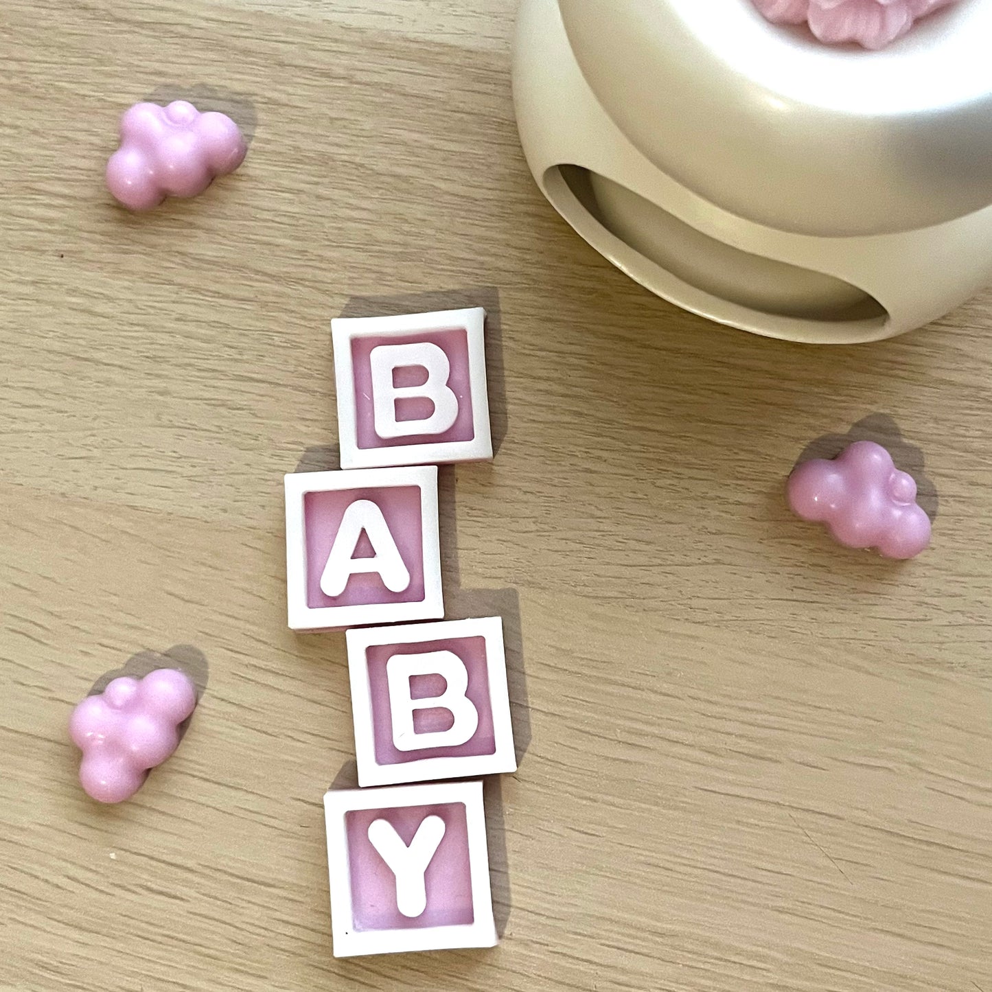 Baby Shower Favours Pink- BABY Letters