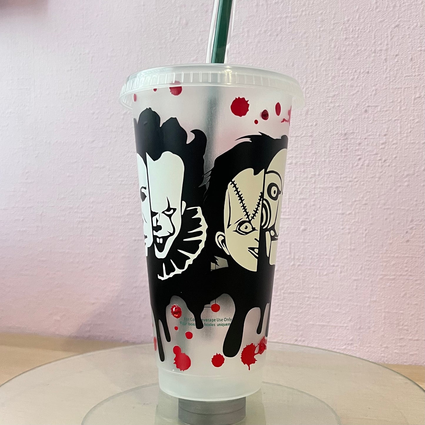 Horror Starbucks Cold Cup