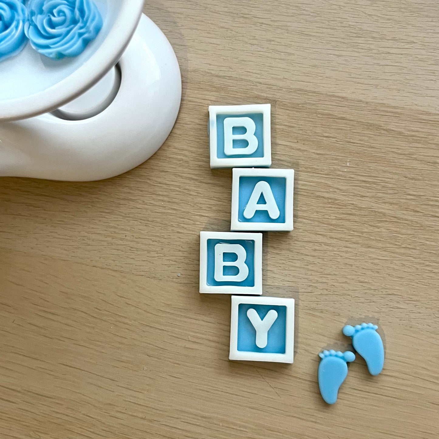 Baby Powder Wax Melts BLUE