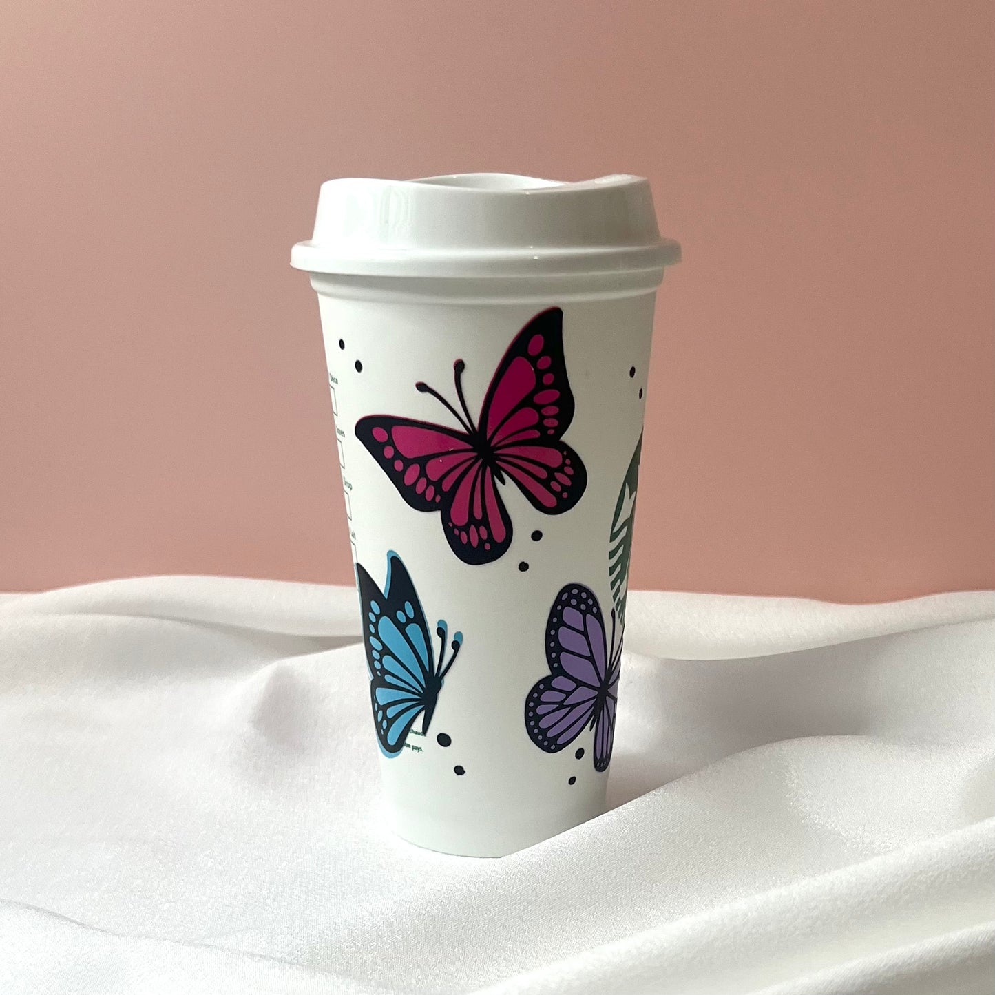 Butterfly Starbucks Cold Cup