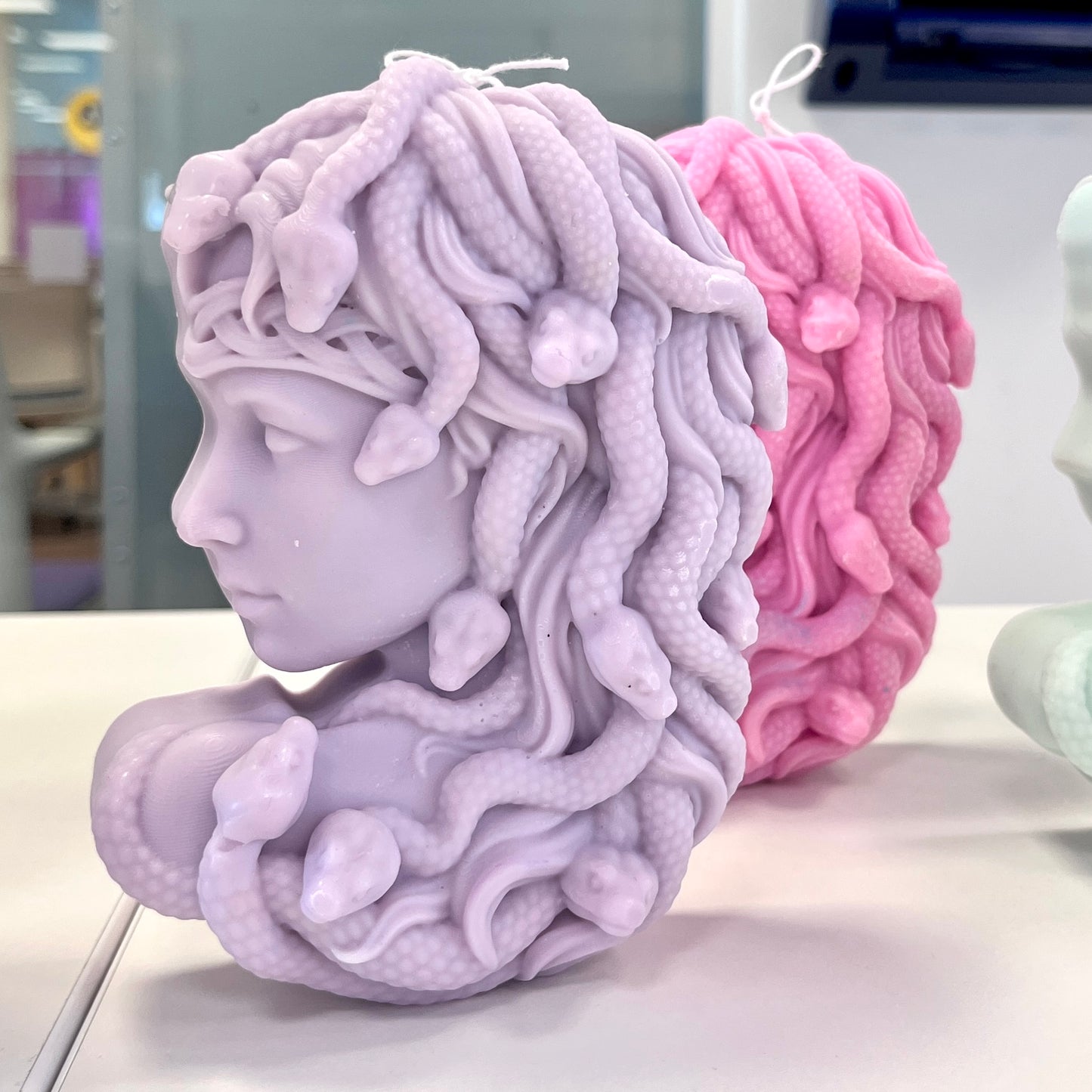 Medusa Head Candle Large