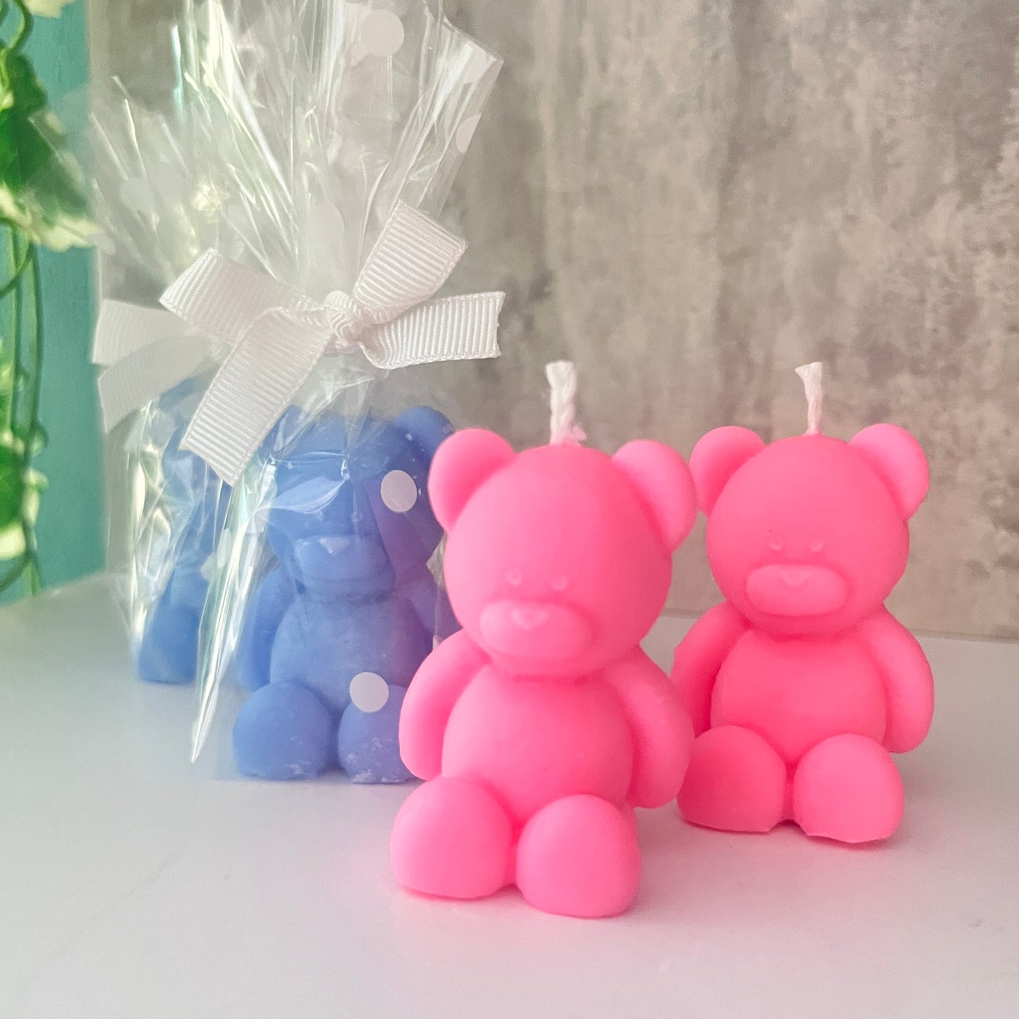 Baby Shower Favour - Tiny Bears & Mini Bubble Blocks