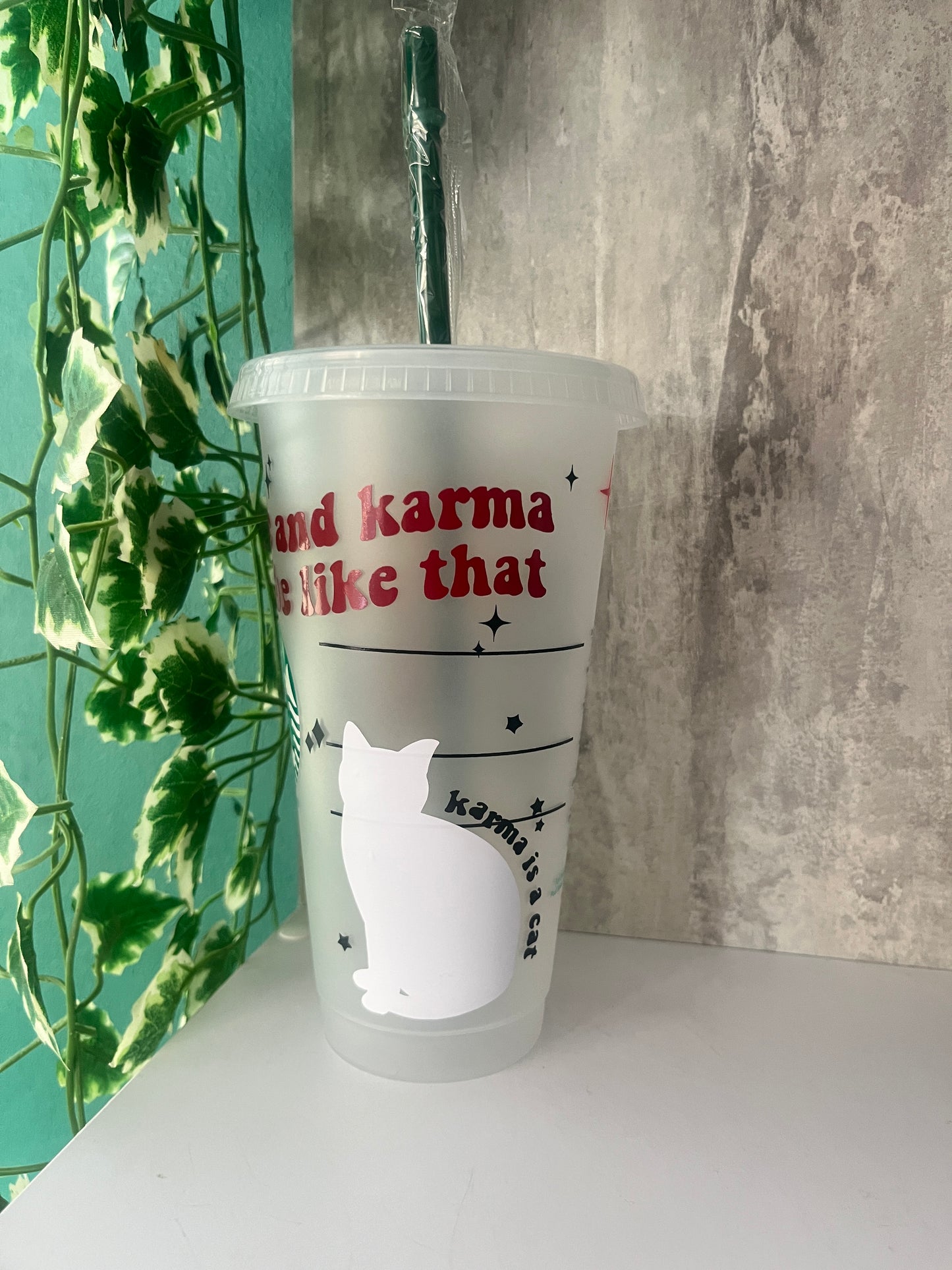 Taylor Swift “Karma” Starbucks Cold Cup