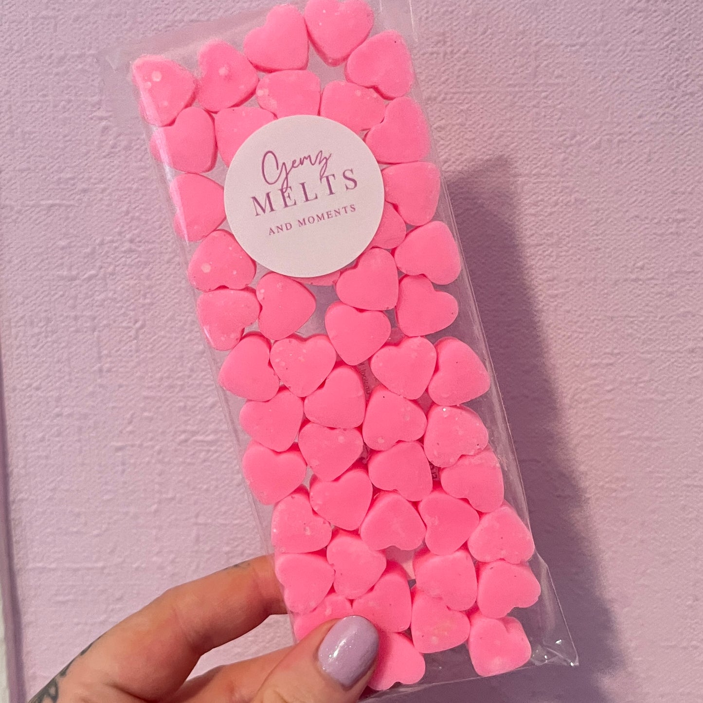 50x Mini Hearts Wax Melts