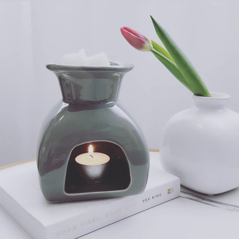 Darci Wax Burner - Grey