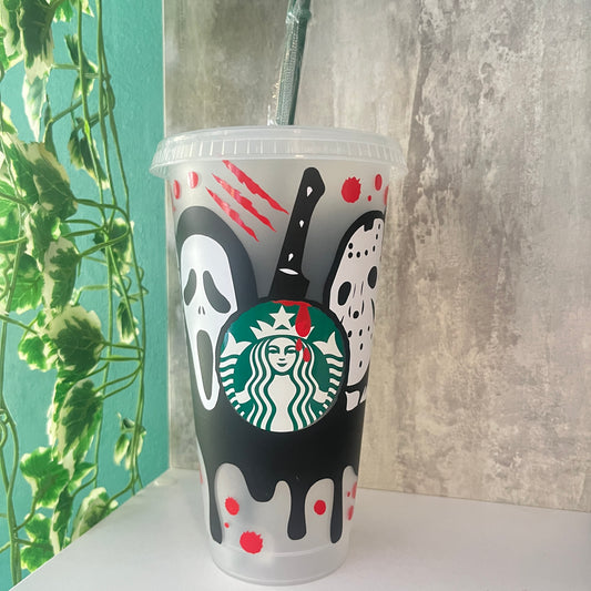 Horror Starbucks Cold Cup