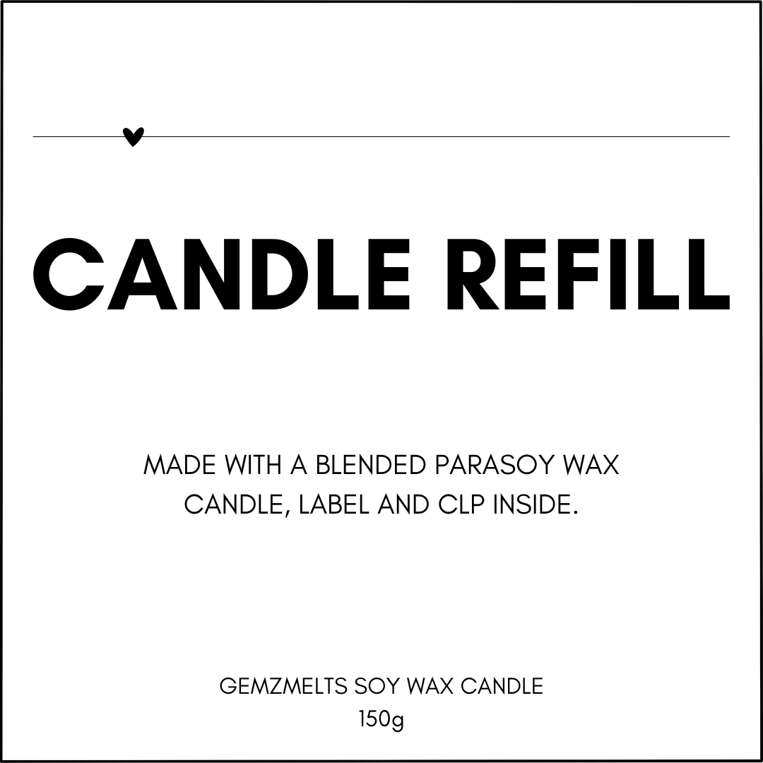 Candle Refill Multiple Scents
