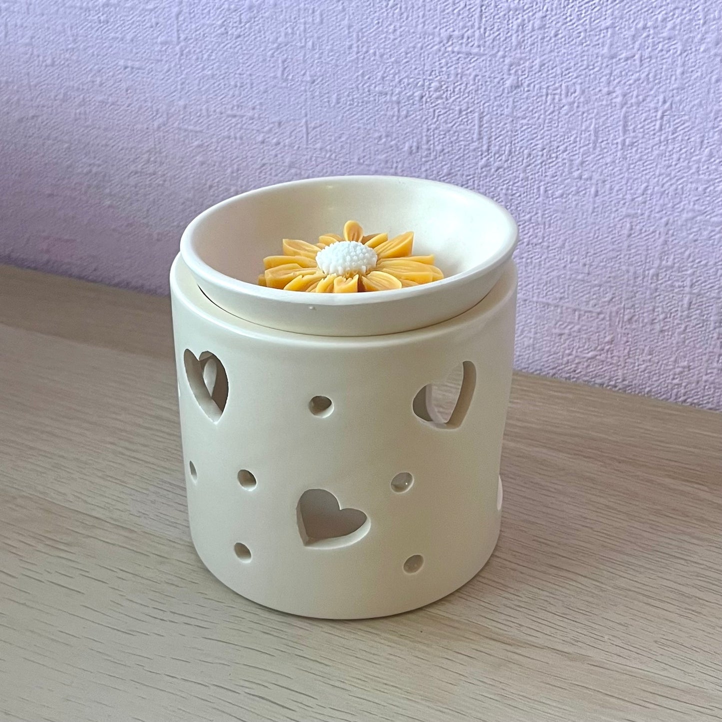 Cream Heart Burner