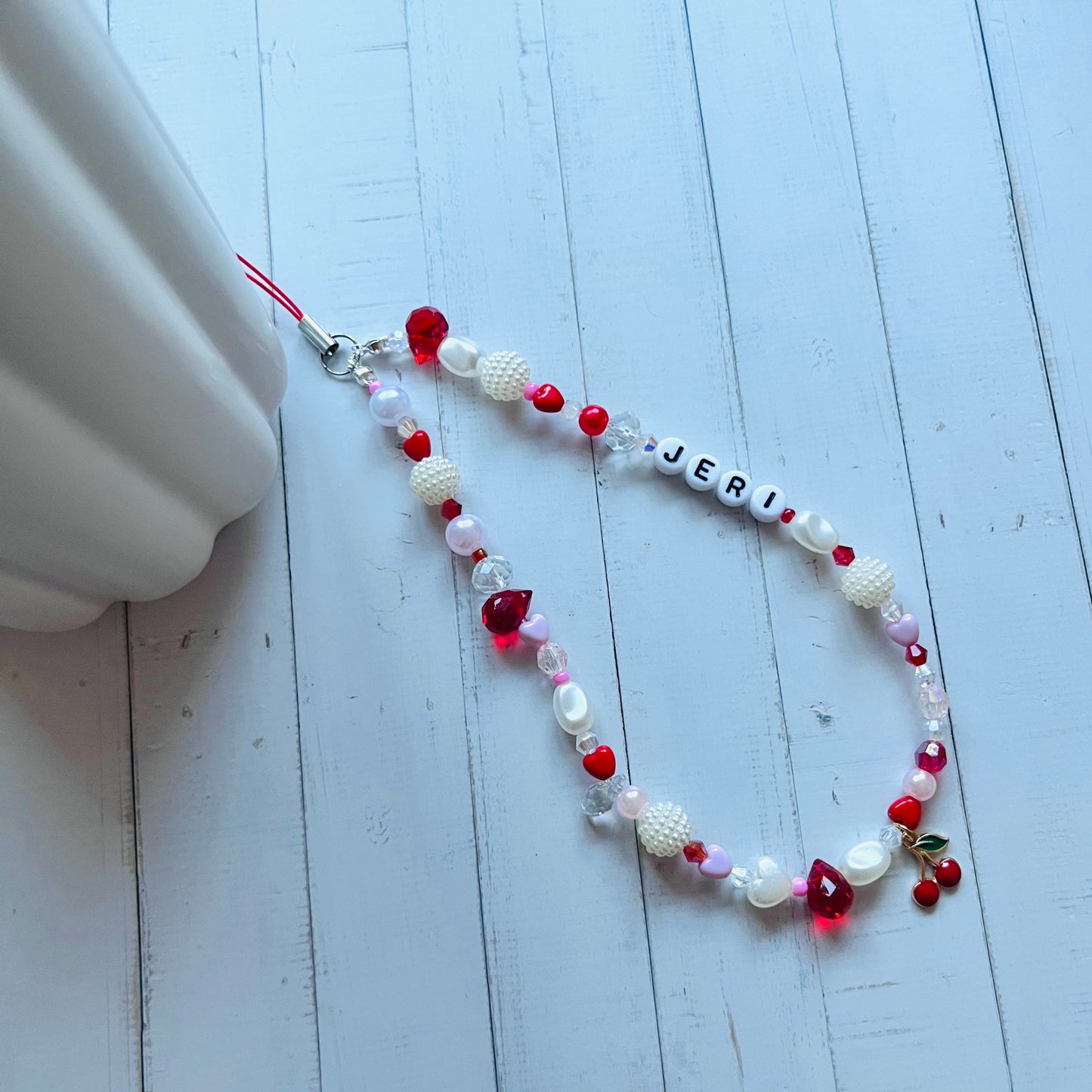 Personalised Name Phone Charm