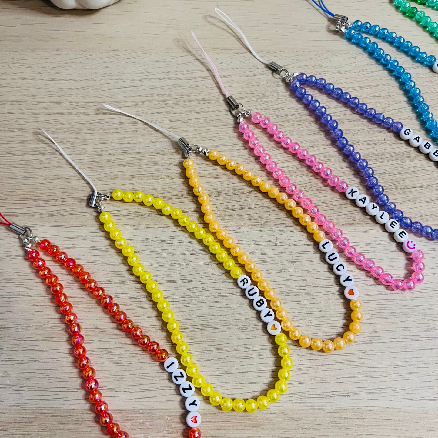 Personalised Name Phone Charm