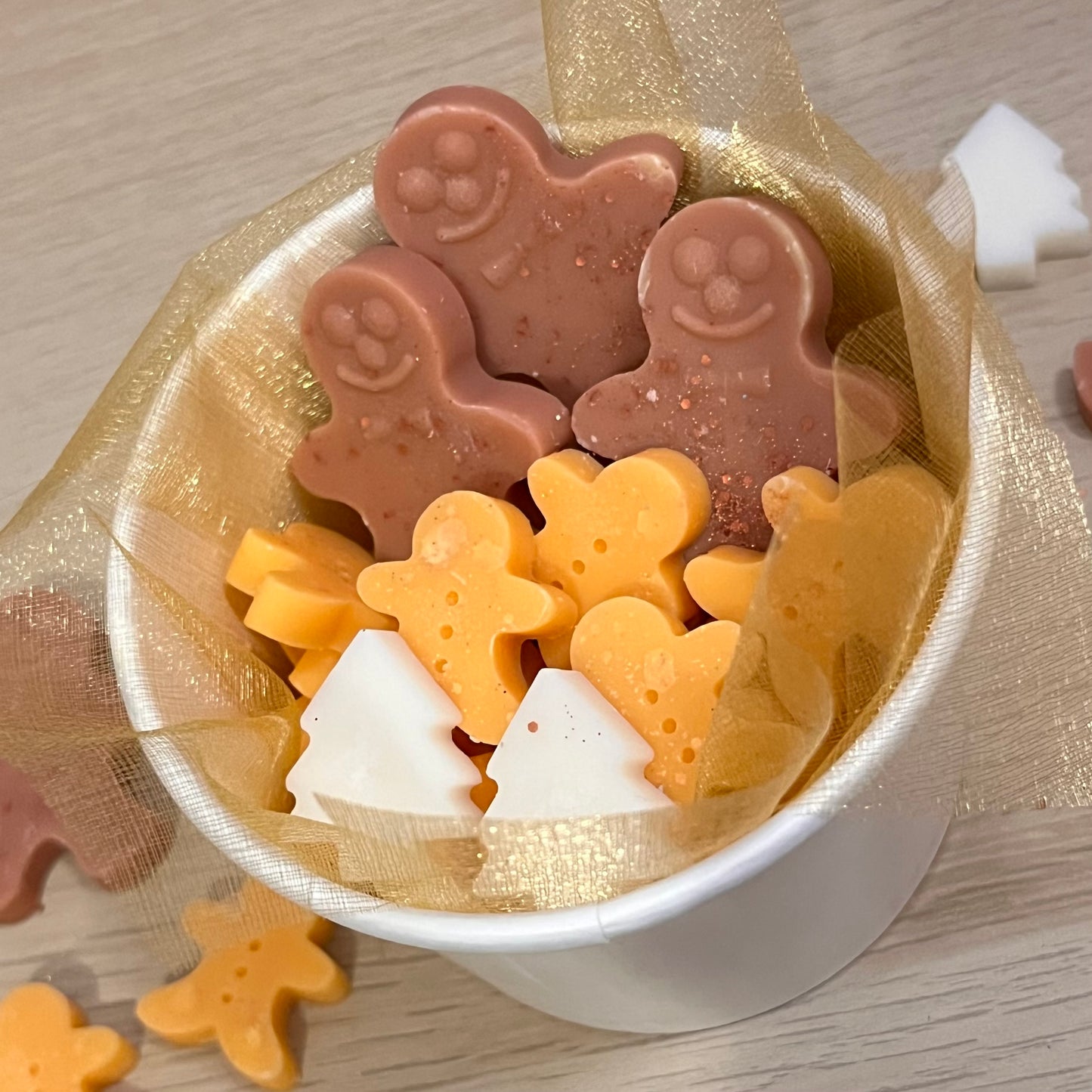 Gingerbread Men Wax Melt Tub
