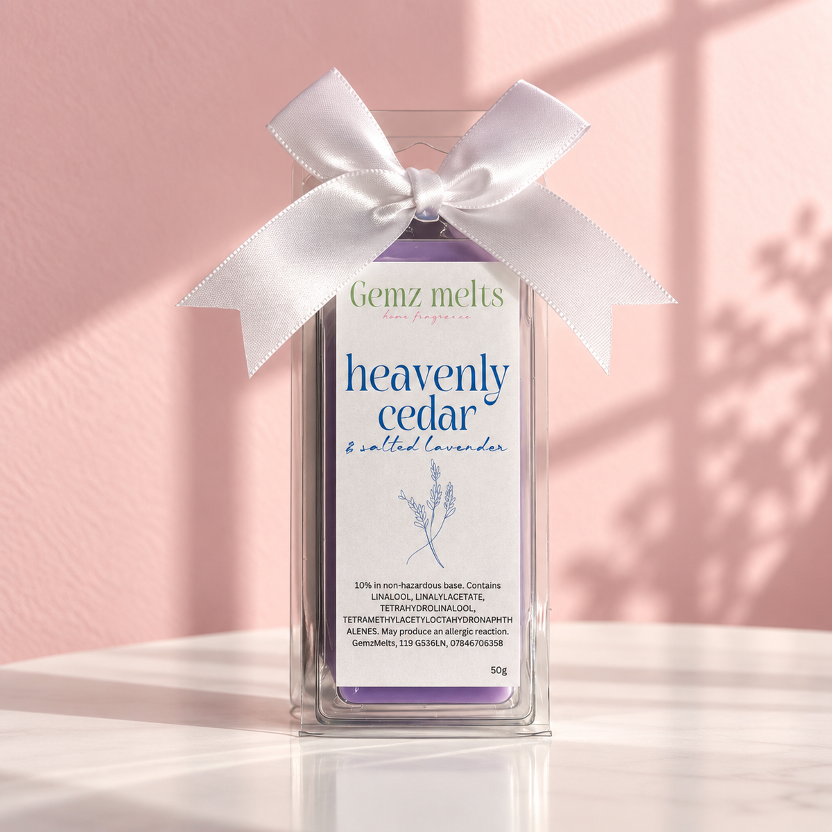 'Heavenly Cedar & Salted Lavender' Snapbar