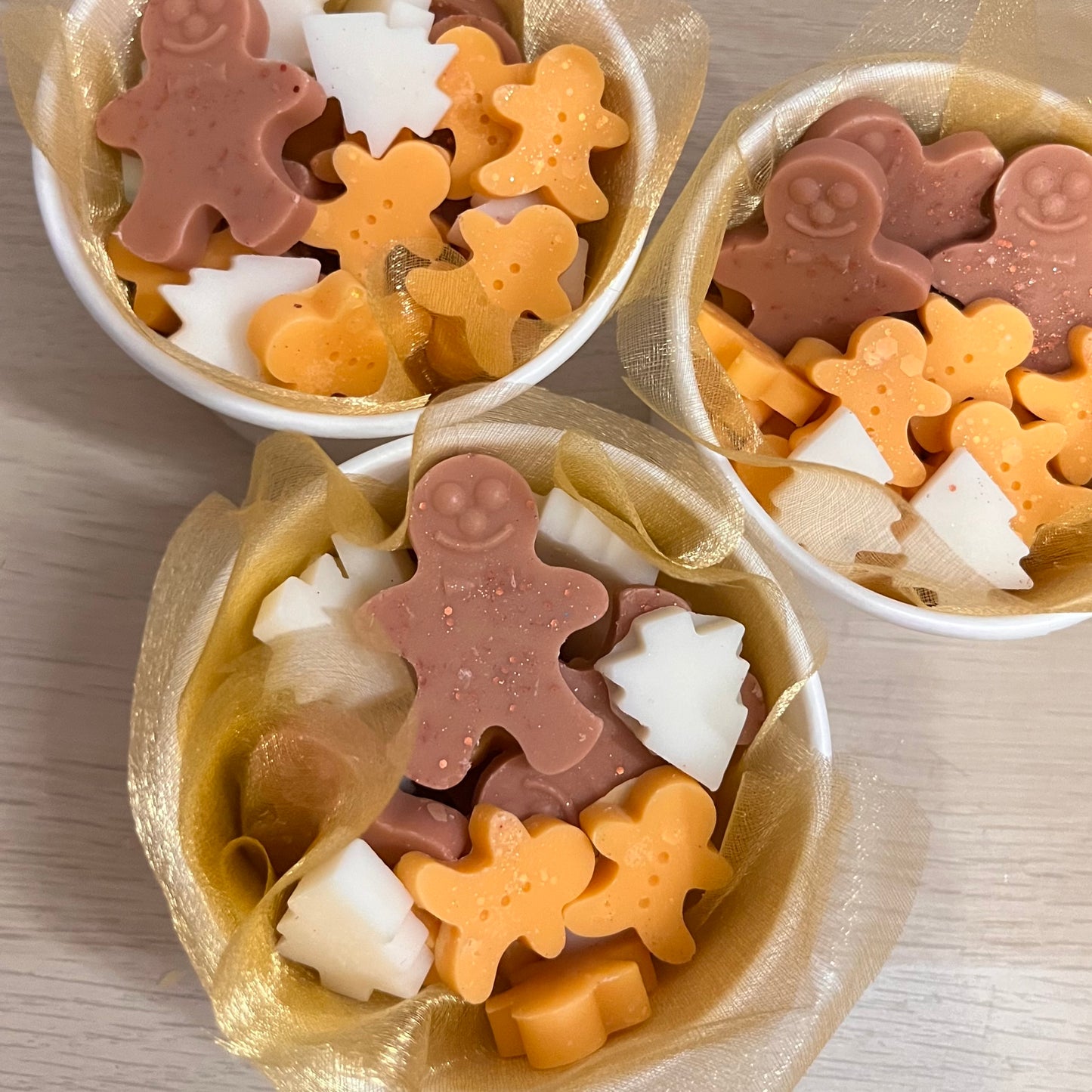Gingerbread Men Wax Melt Tub