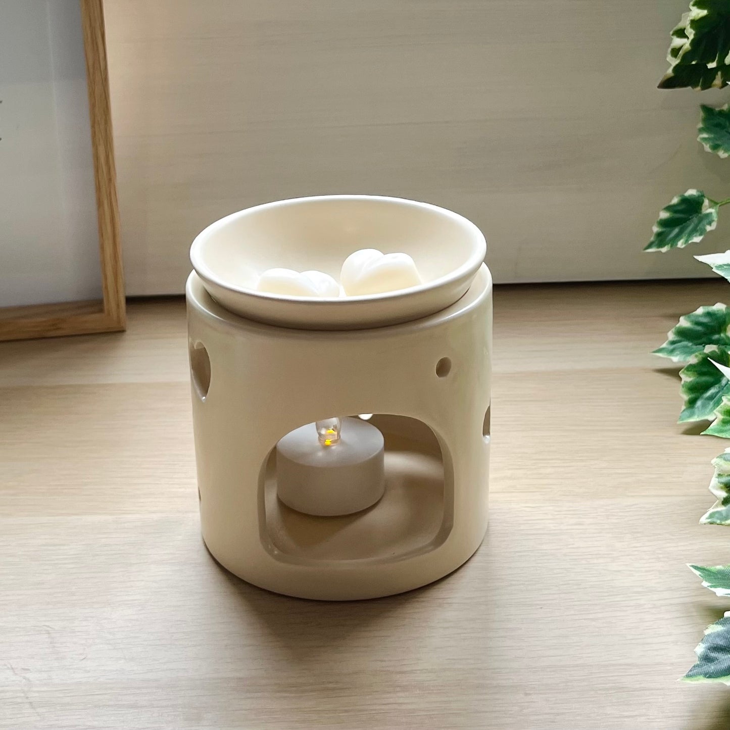 Cream Heart Burner