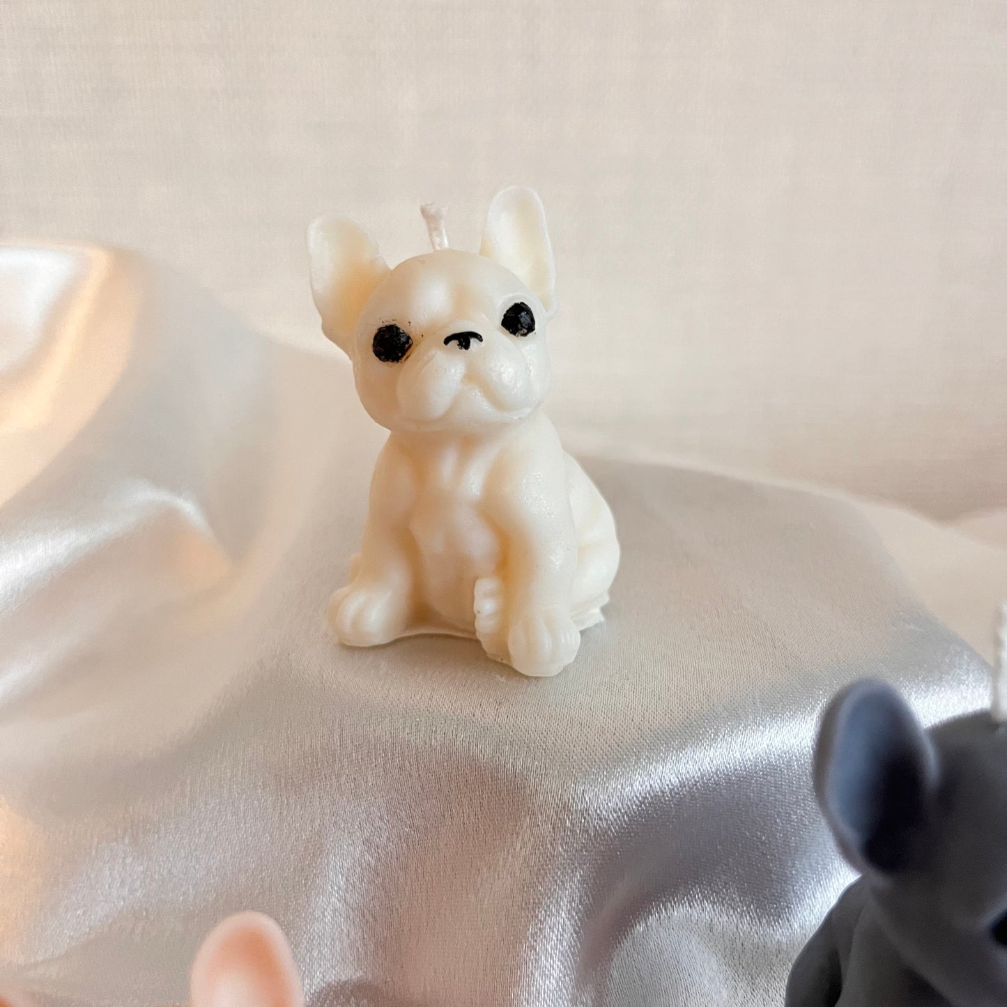Frenchie Dog Candle
