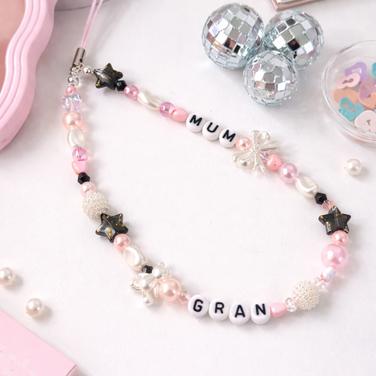 Personalised Name Phone Charm