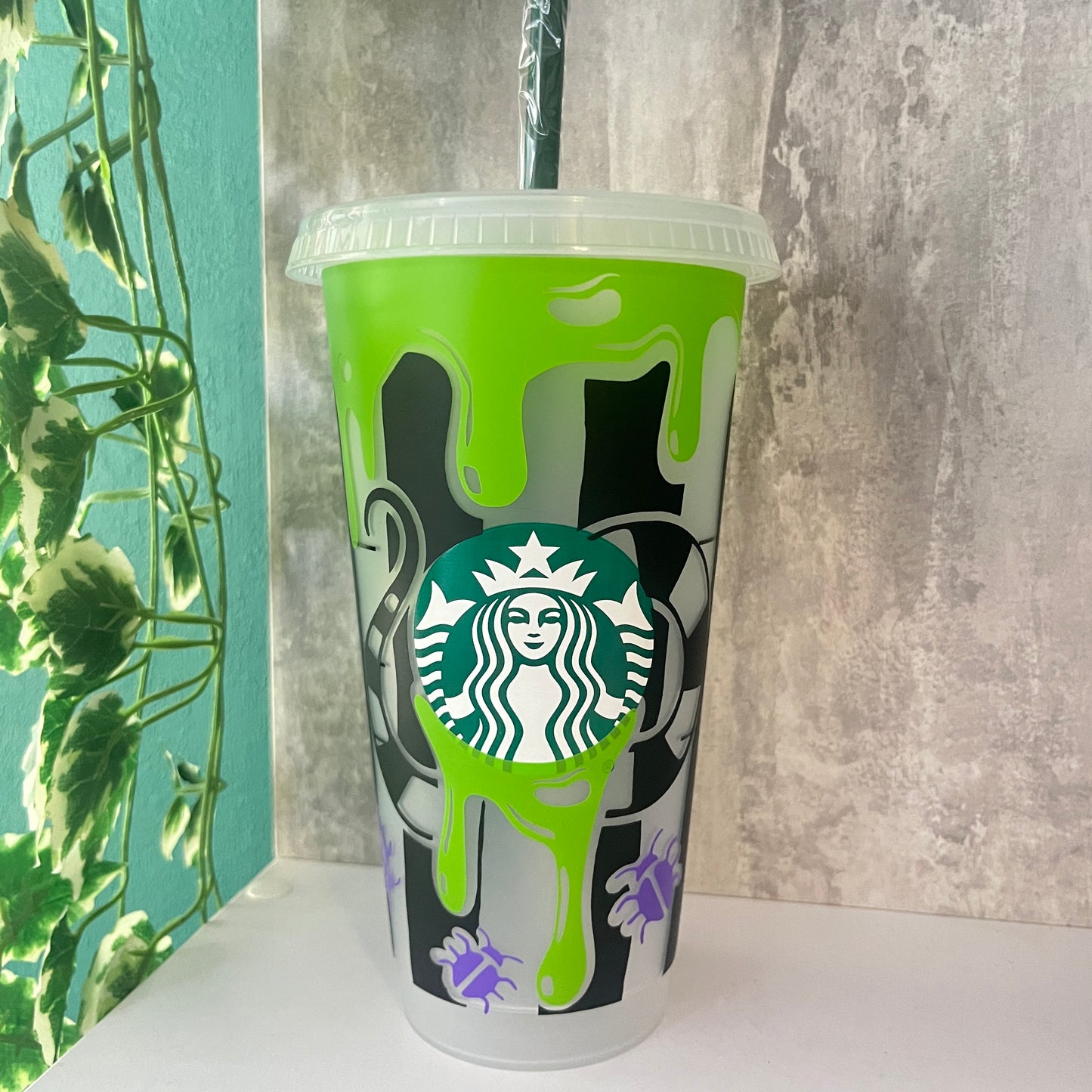Beetlejuice Starbucks Cold Cup