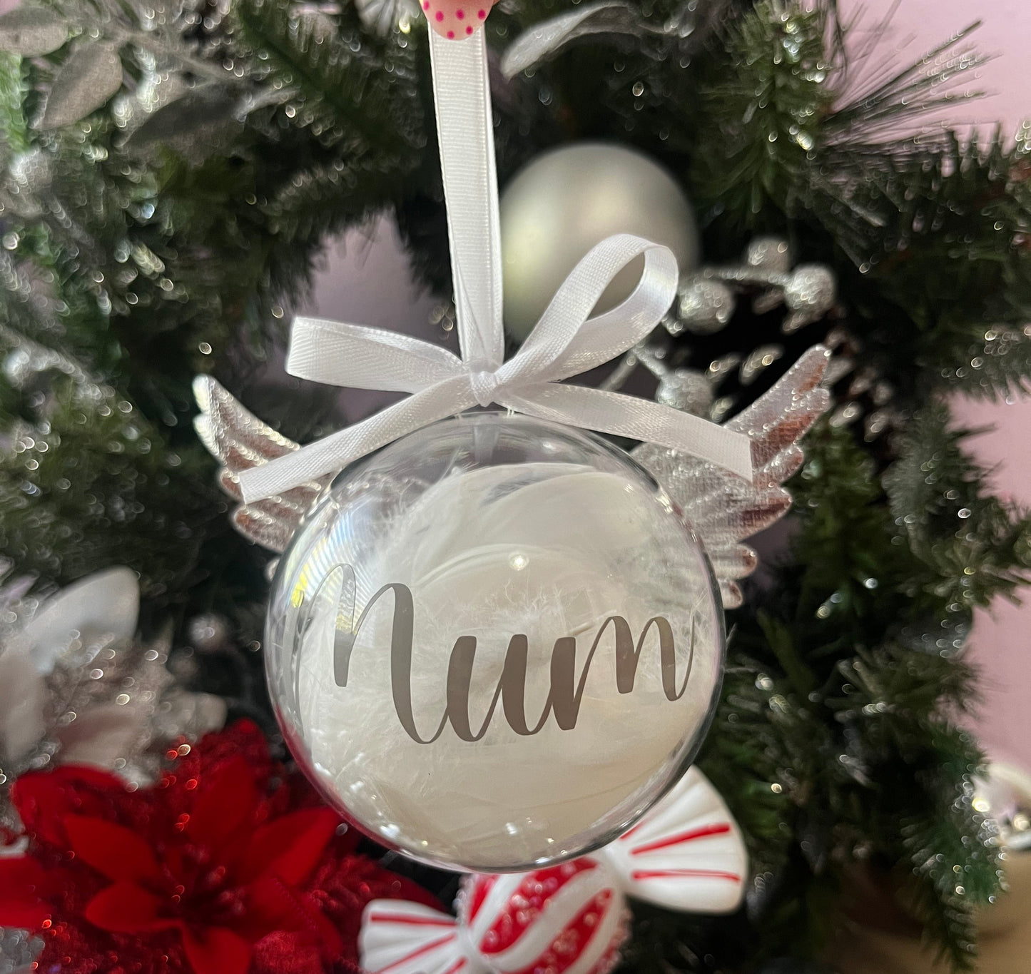 Memory Bauble & Candle Bouquet Bundle