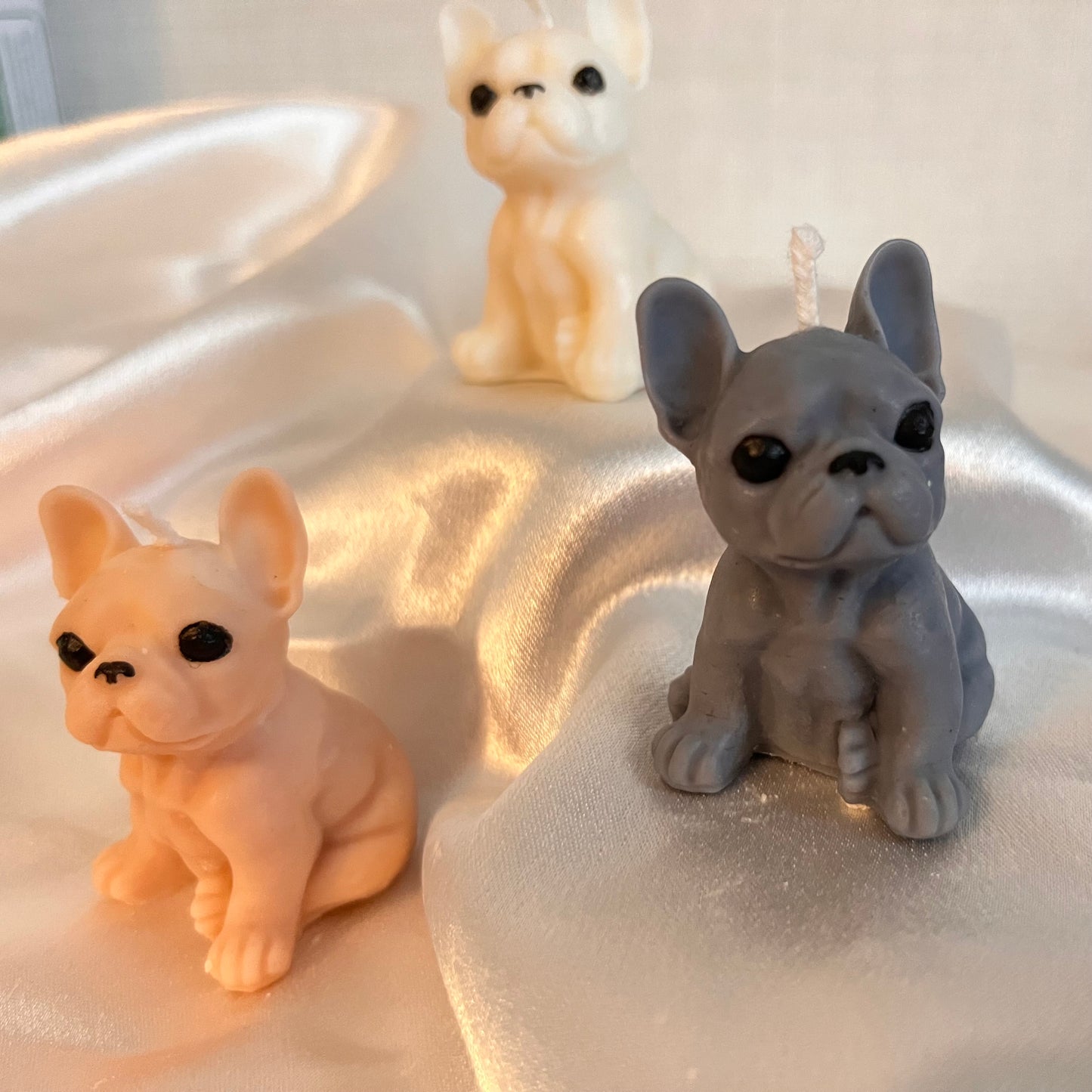 Frenchie Dog Candle