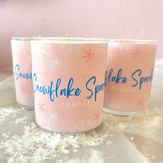 Snowflake Sparkle Candle 20cl