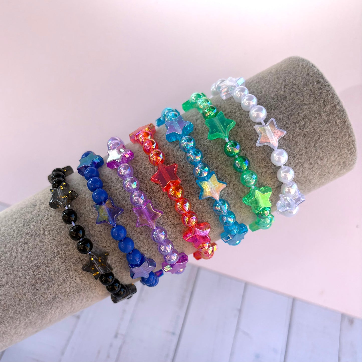 Star Stackable Beaded Bracelet