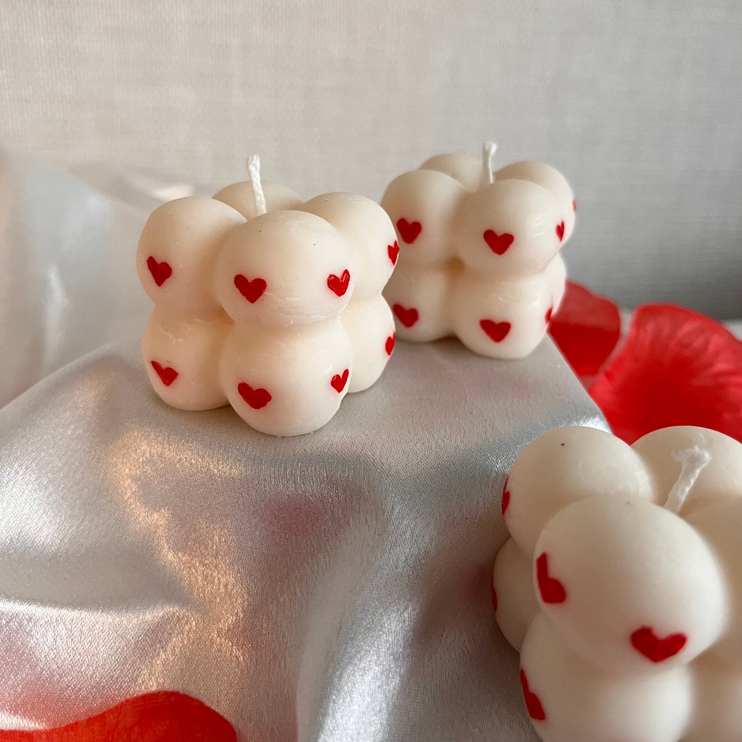 Mini Bubble Block Candle