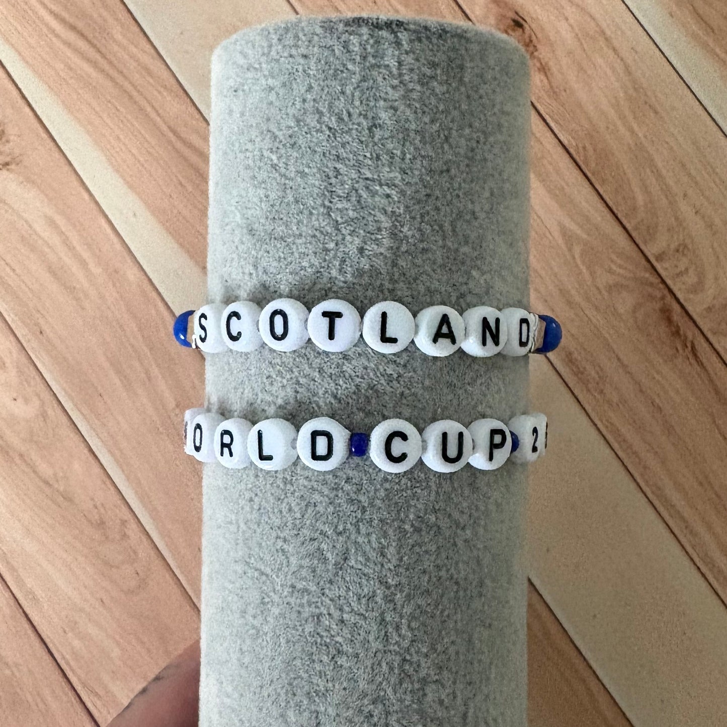 'Scotland World Cup 26' Beaded Bracelet Bundle