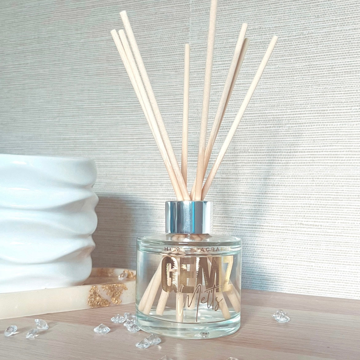 Round Reed Diffuser 100ml WITH REFILL