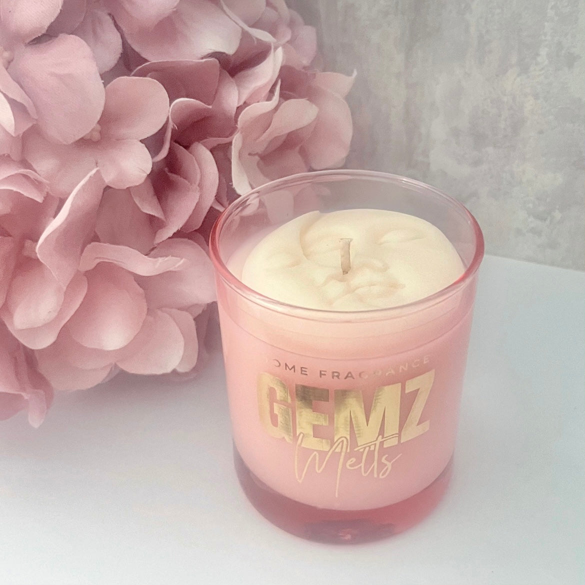 'Cherry & Vanilla Oak' GemzMelts Candle Small
