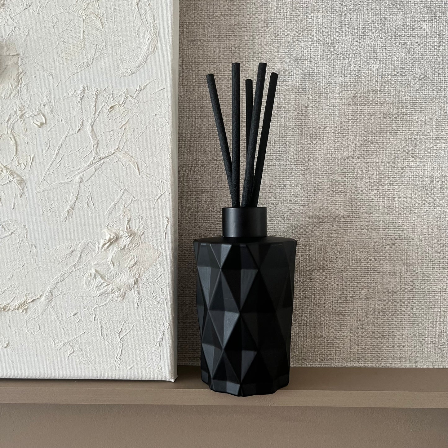 Diamond Reed Diffuser- Black
