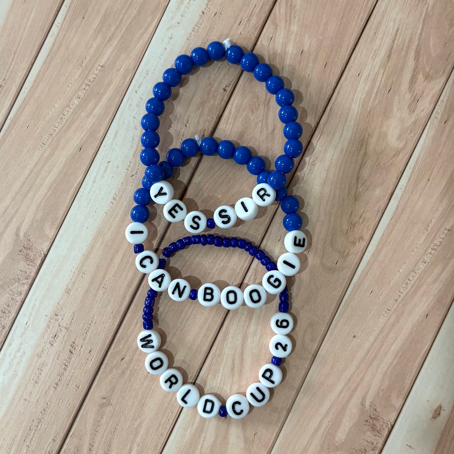 'Yes Sir, I Can Boogie' Beaded Bracelet Bundle