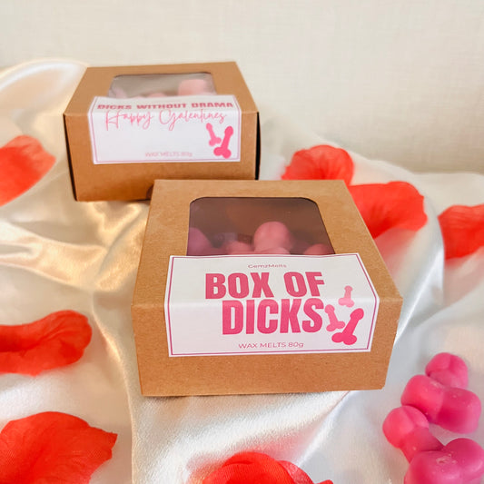A Box of Dicks Wax Melts