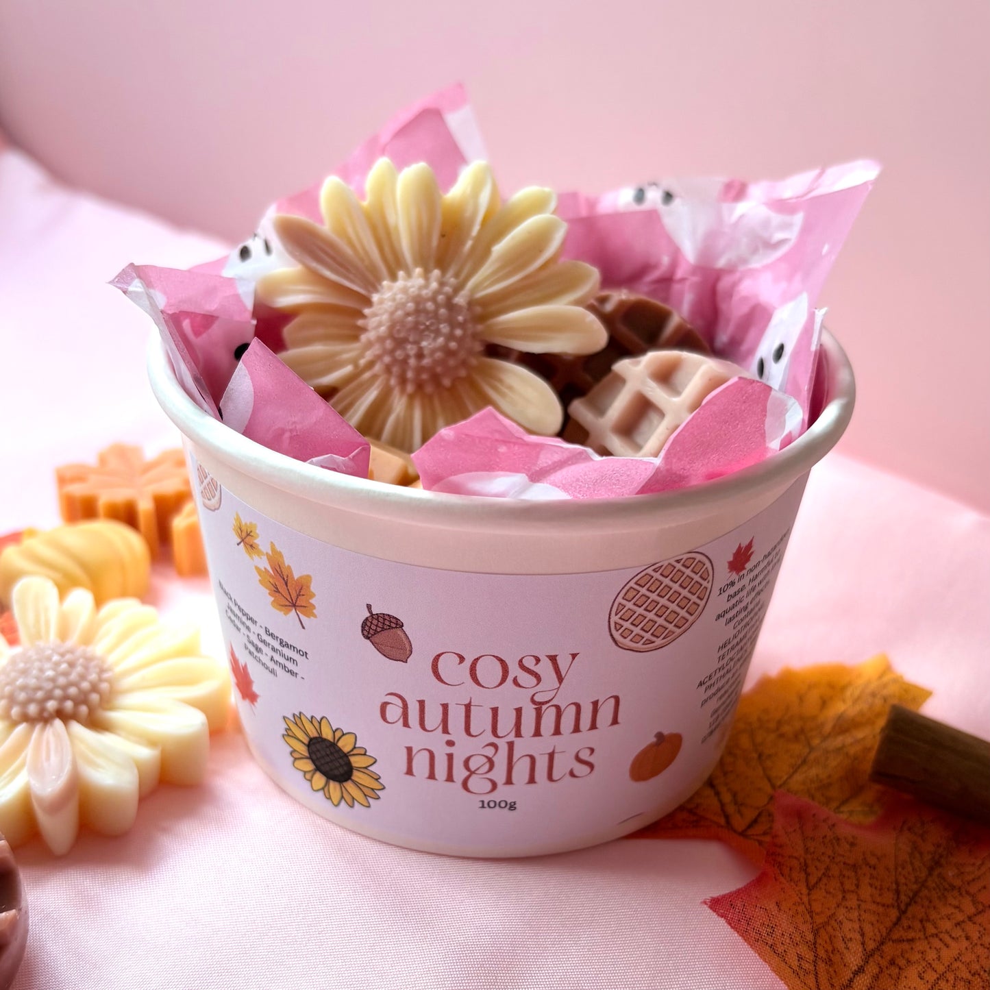 'Cosy Autumn Nights' Wax Melt Tub