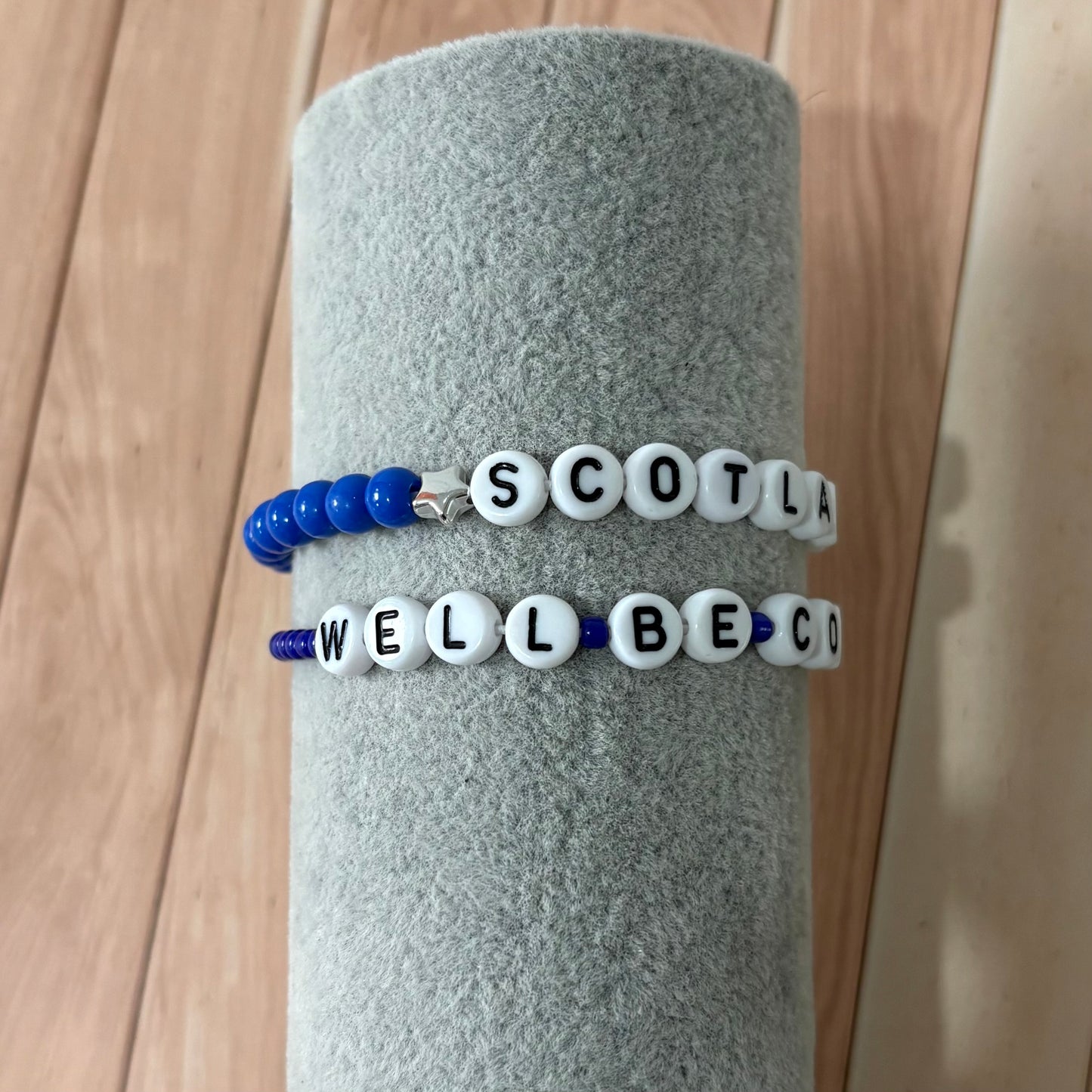 'Scotland We'll Be Coming' Beaded Bracelet Bundle