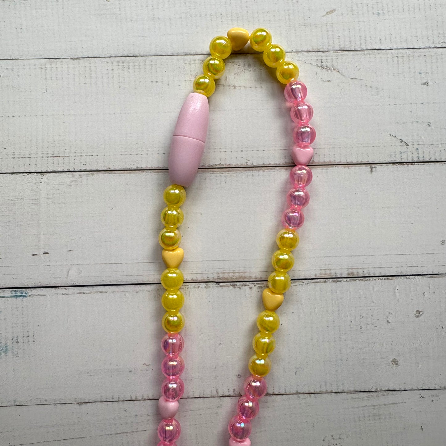 Butterfly Personalised Beaded Lanyard Chain
