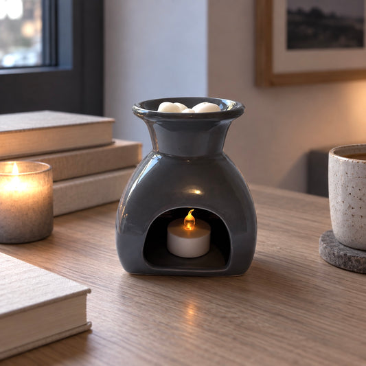 Darci Wax Burner - Grey