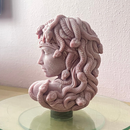 Mauve Medusa Candle