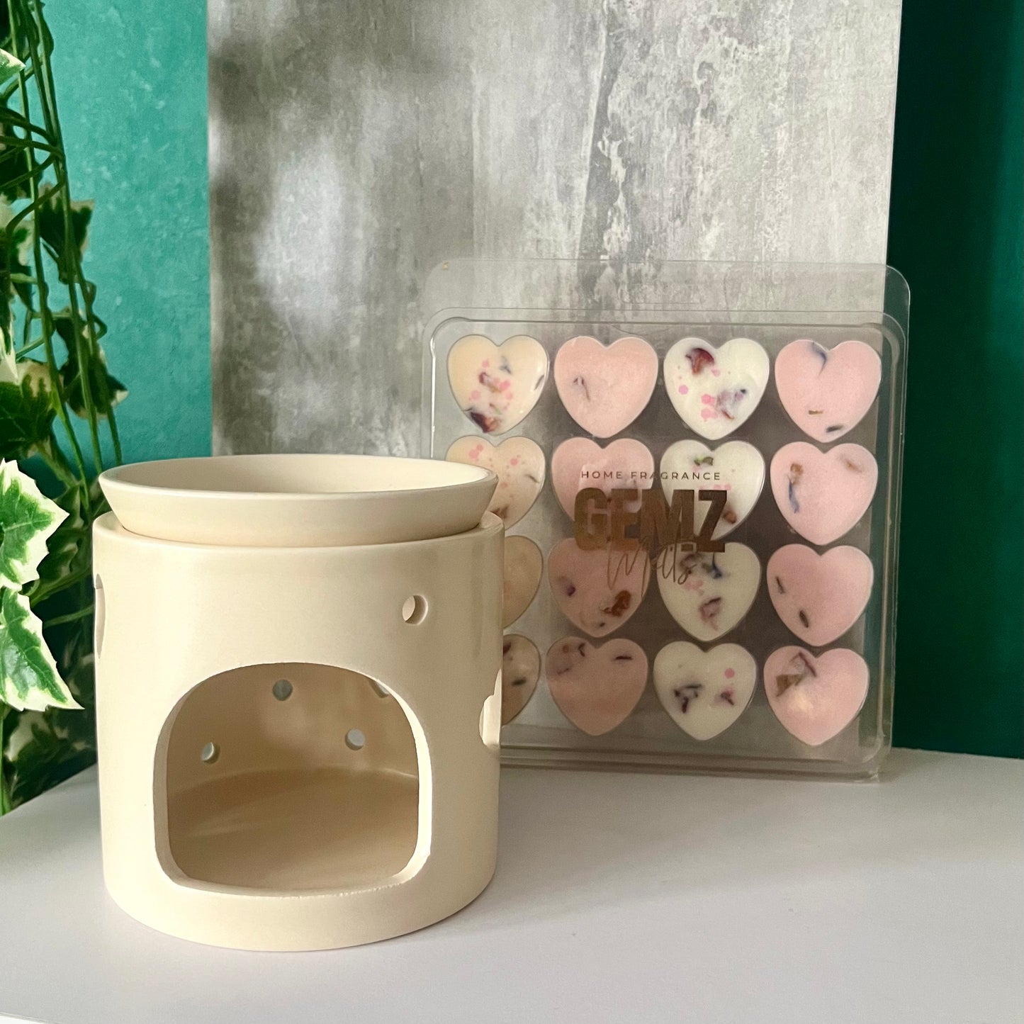 Cream Heart Burner
