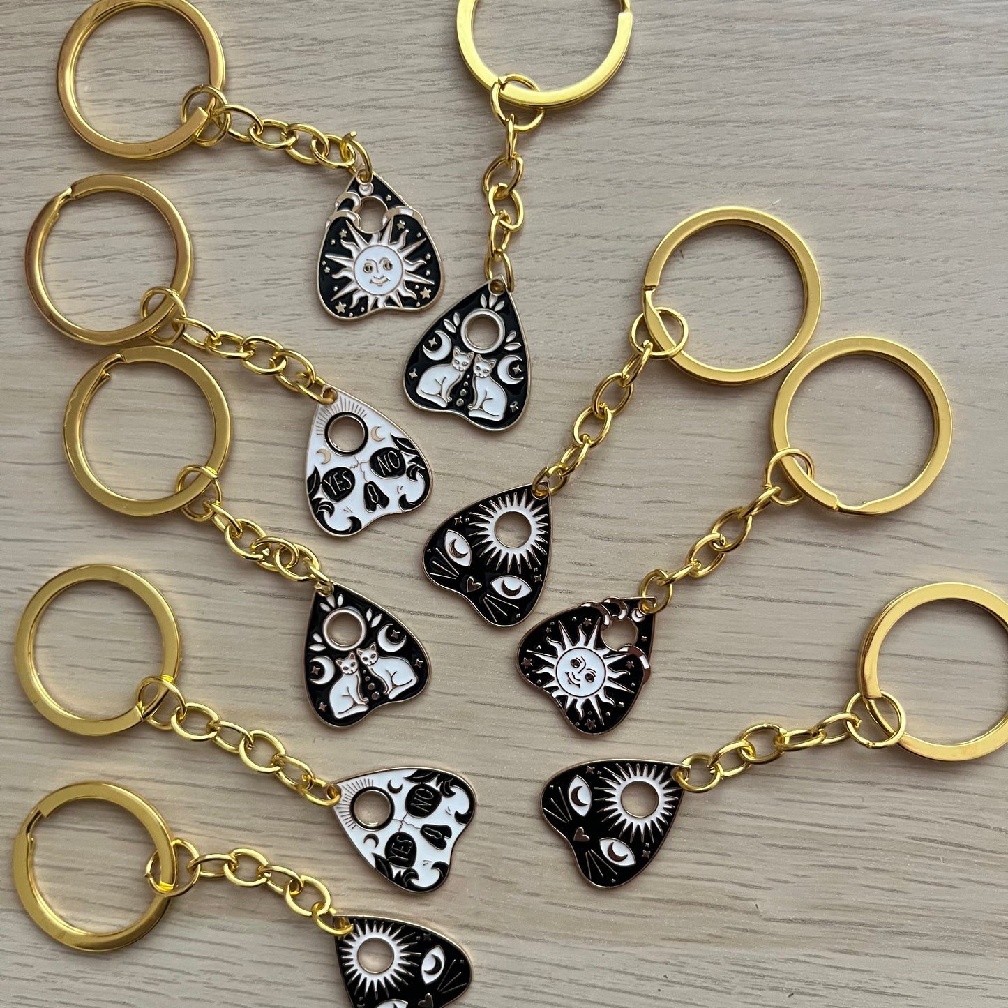 Planchette Keyrings