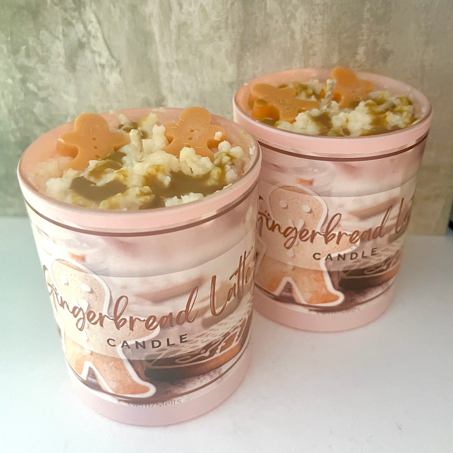 Gingerbread Latte Candle 20cl Pink