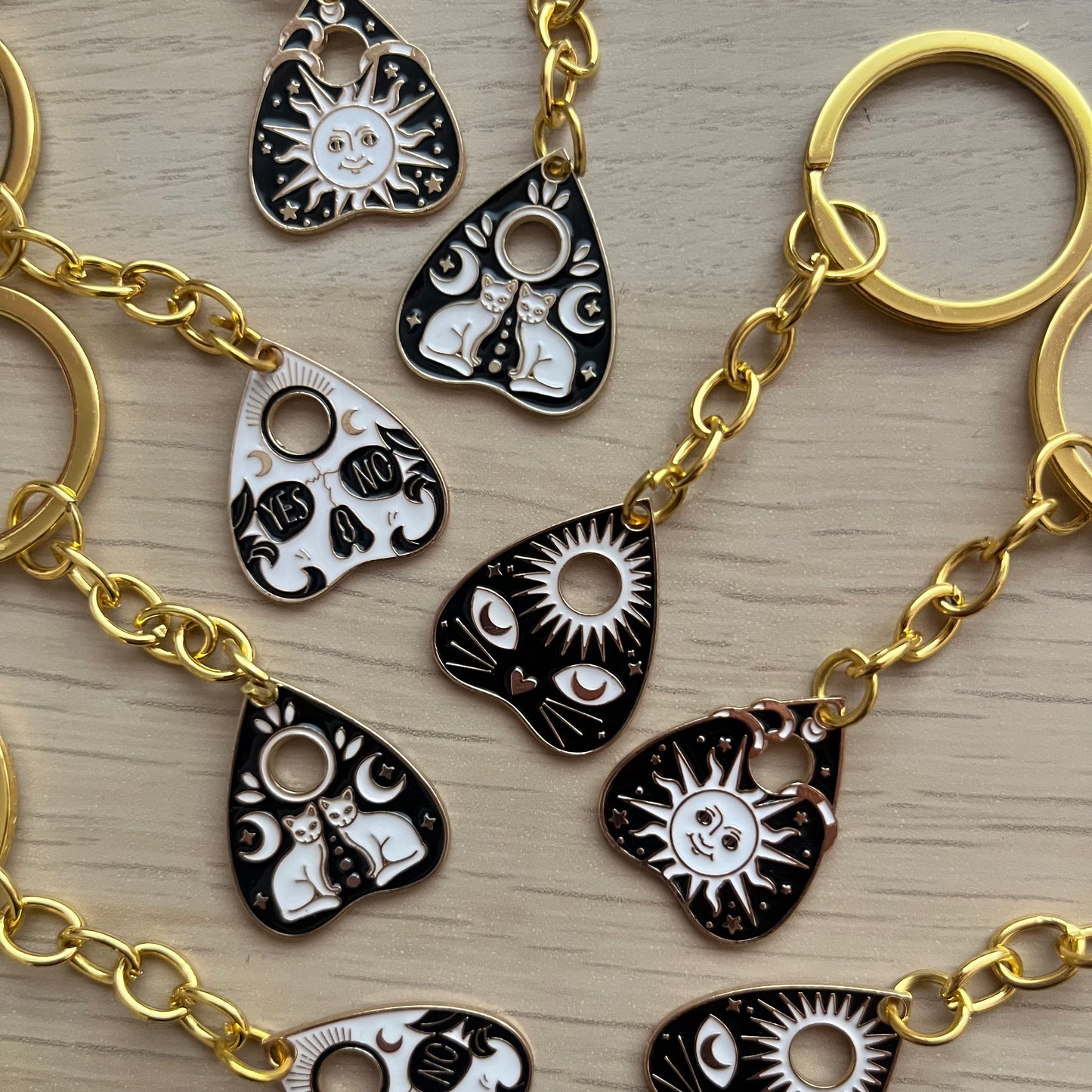 Planchette Keyrings